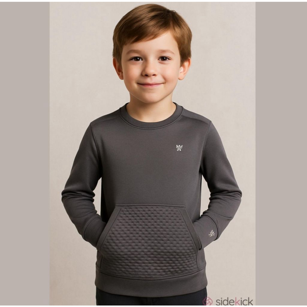 Boy's Performance Crewneck Sweater